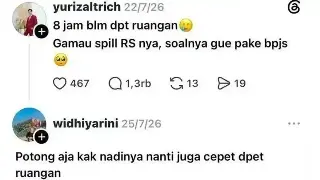 Curhat 8 Jam Belum Dapat Kamar BPJS, Pasien Ini Malah Dihujat Terduga Nakes, Kisah Akhirnya Bikin Hati Pilu