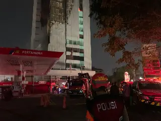 Gedung Bapenda DKI Terbakar, 72 Personel Dit Samapta Polda Metro Jaya Dikerahkan