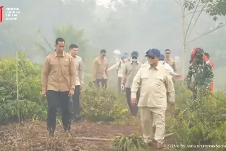 Kembali Viral, Cuitan Lama Prabowo Soal Kabut Asap Tahun 2015 Disandingkan dengan Kondisi Karhutla Sekarang