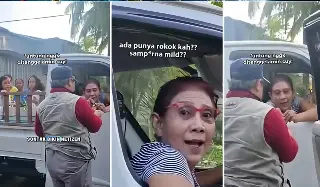 Susi Pudjiastuti Viral Nyetir Pikap Sambil Minta Rokok ke Pengendara