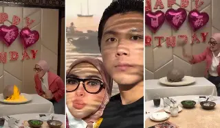 Syahrini Rayakan Ulang Tahun di Singapura, Kali Ini Pilih Suasana Sederhana Bareng Reino Barack