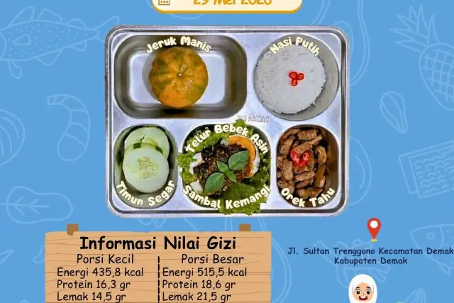 Viral Menu MBG di Demak Sajikan Telur Utuh Berkulit, BGN Beri Penjelasan