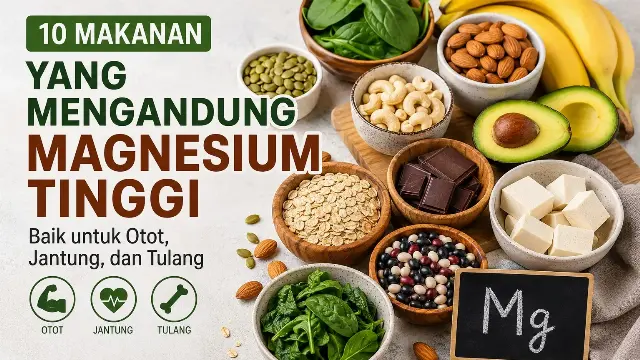 10 Makanan yang Mengandung Magnesium Tinggi, Penting untuk Menjaga Kesehatan Tubuh