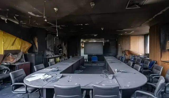 Bosan Jadi Bahan Olokan, Karyawan Diskominfo Kukar Nekat Bakar Ruang Rapat Kantor