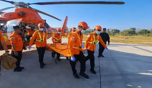Relawan Ahmad Zaki Gugur Saat Antar Bantuan, Tim SAR Jemput Jenazahnya Pakai Helikopter