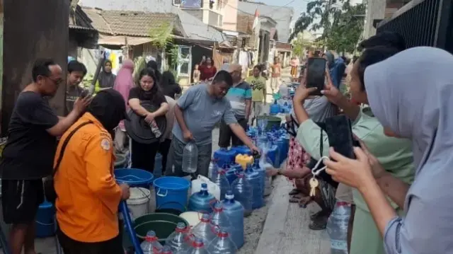 Makassar Dilanda Krisis Air Bersih, 175 Titik Kini Disuplai Tangki: 12.939 Jiwa Terdampak