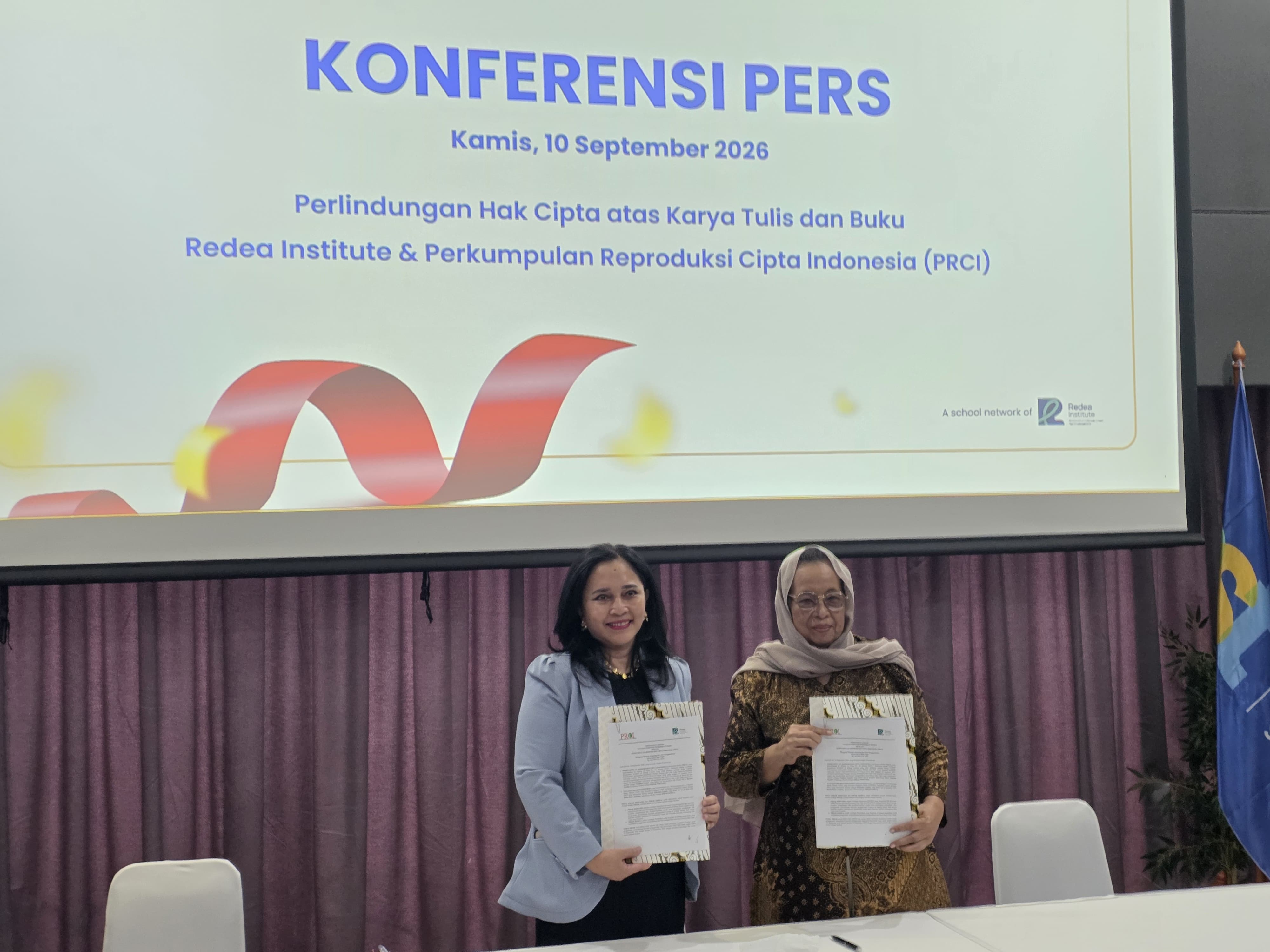 PRCI dan EcoSocioTech School Gaungkan Gerakan Moral Perlindungan Hak Cipta Buku