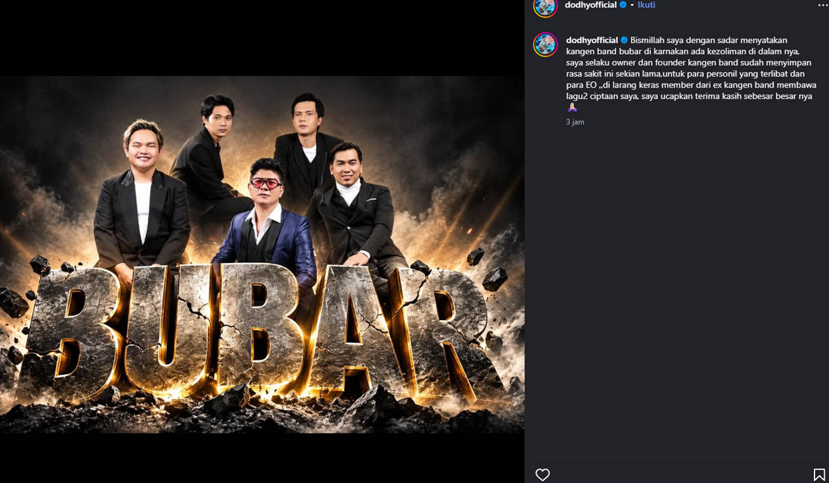 Kangen Band resmi bubar