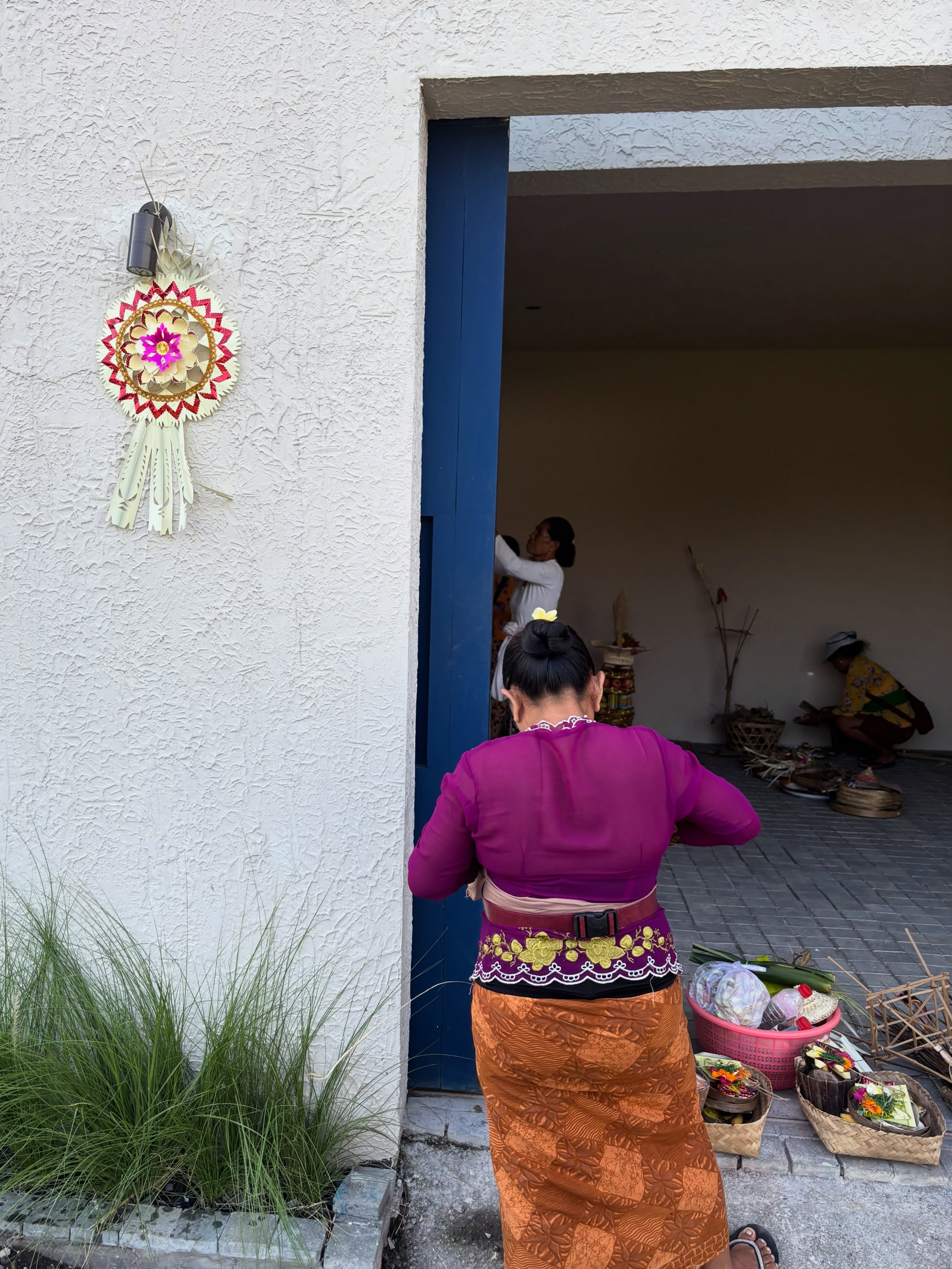 Tatjana Saphira Gelar Melaspas Rumah Baru di Bali