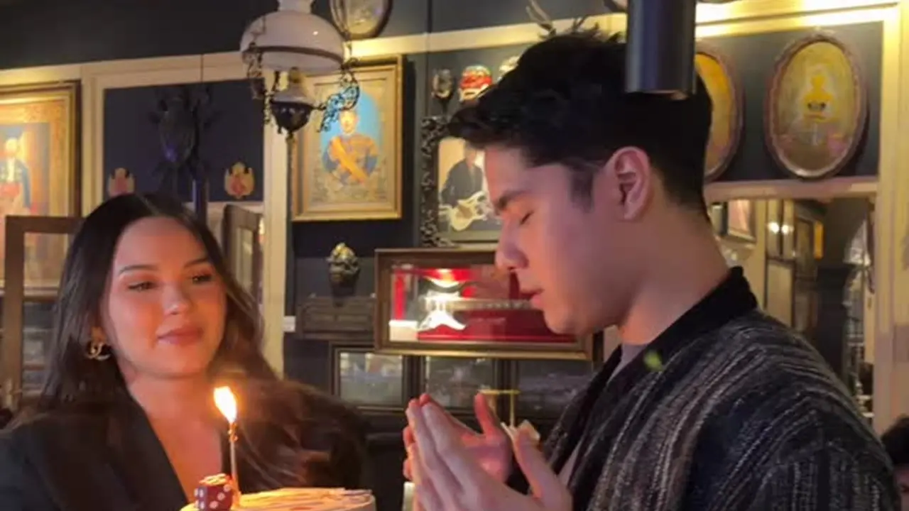 Al Ghazali ulang tahun Alyssa Daguise