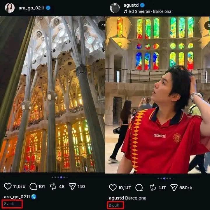 Suga BTS dan Go Ara Digosipkan Pacaran, ARMY Bongkar Fakta Sebenarnya