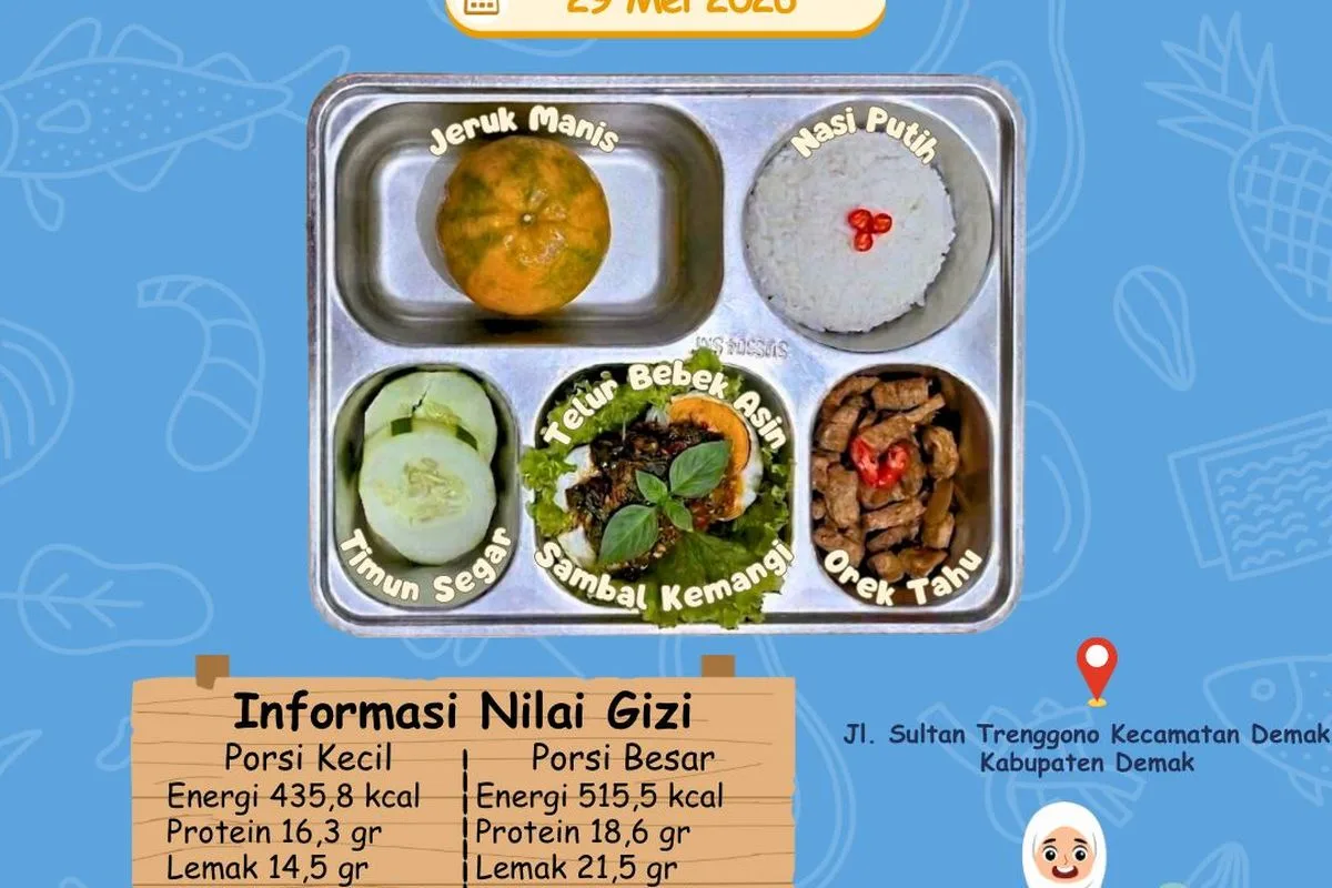Viral Menu MBG di Demak Sajikan Telur Utuh Berkulit, BGN Beri Penjelasan