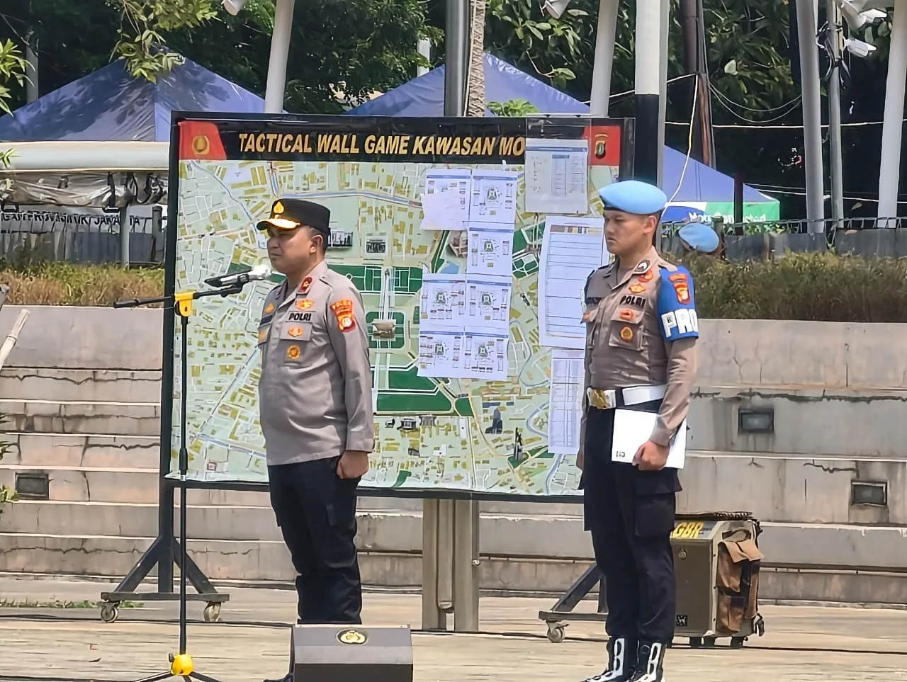 Polda Metro Jaya Kerahkan 7.643 Personel Amankan Zikir dan Doa Kebangsaan di Monas