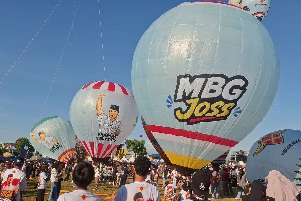 Festival Balon Wonosobo Malah Penuh Wajah Prabowo dan Program Pemerintah, Komunitas: Rusak oleh Kepentingan Politik