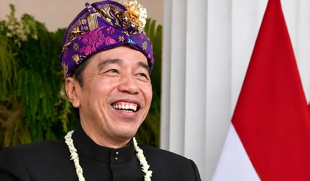 Jokowi Kenakan Payas Madya Bali di Upacara HUT ke-81 RI, Ini Maknanya