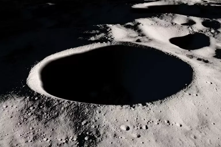 China Bakal Cari Air di Bulan, Robotnya Bisa Lompat-lompat ke Dalam Kawah Gelap Gulita