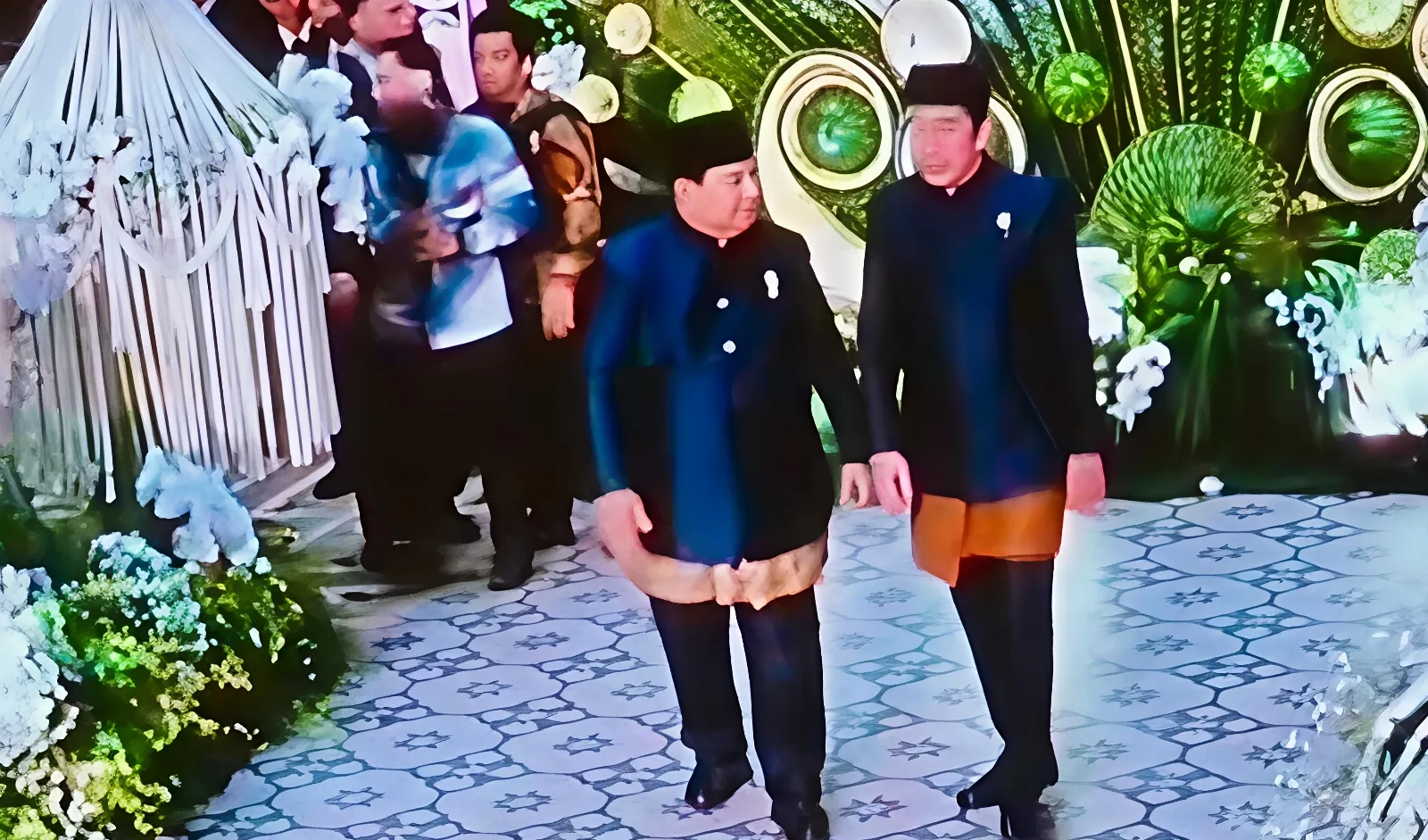 Akad Nikah Kasespri Prabowo Rizky Irmansyah dan Chika Yenalovy Khidmat, Prabowo-Jokowi Jadi Saksi