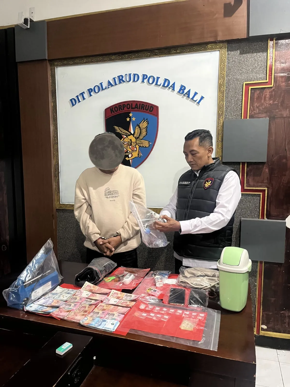 Kamar Kos di Pemogan Ternyata Gudang Narkoba, Berkat Laporan Warga