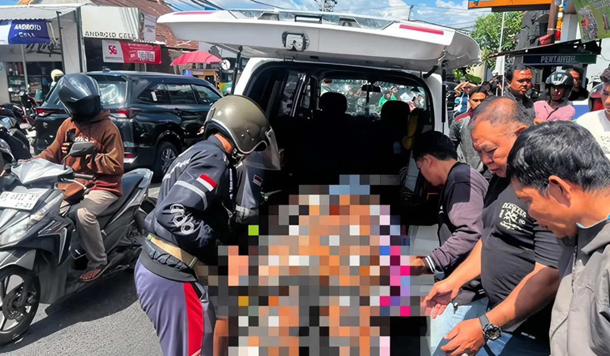 Pria Pasuruan Tewas Mendadak di Trotoar Canggu Diduga Serangan Jantung