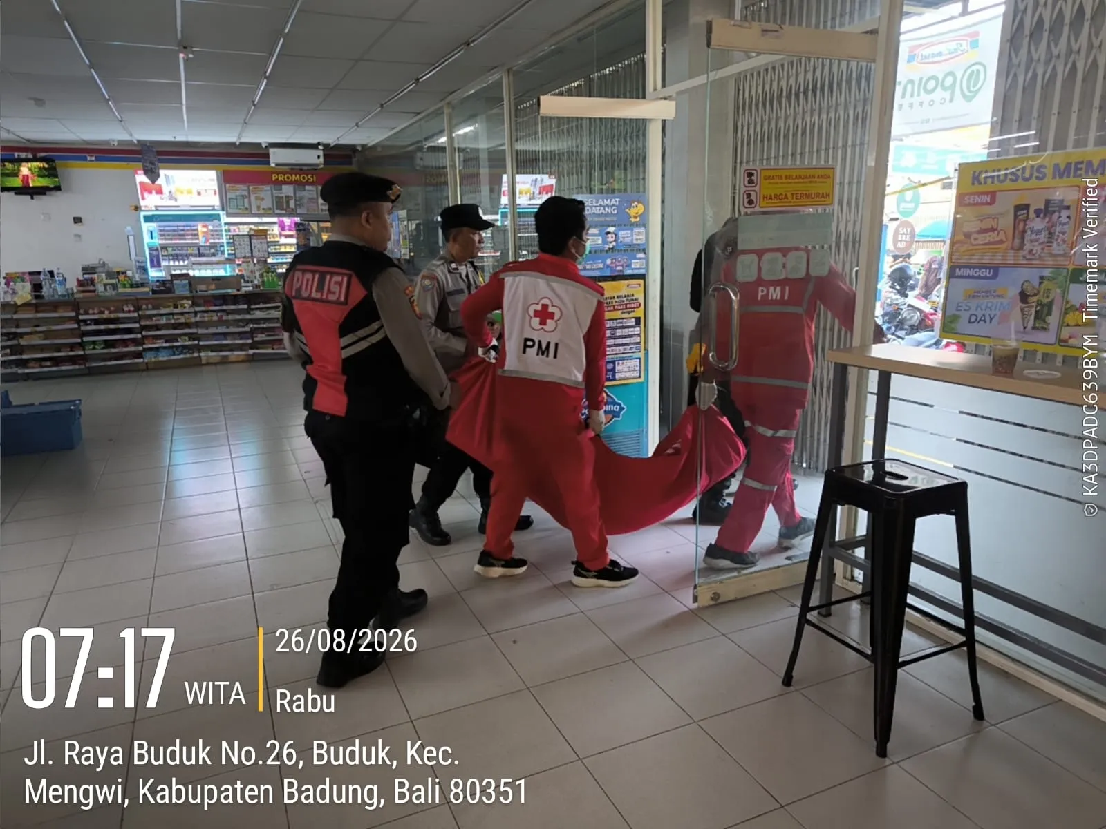 Terlilit Pinjol, Pria 26 Tahun Ditemukan Meninggal di Gudang Indomaret Buduk