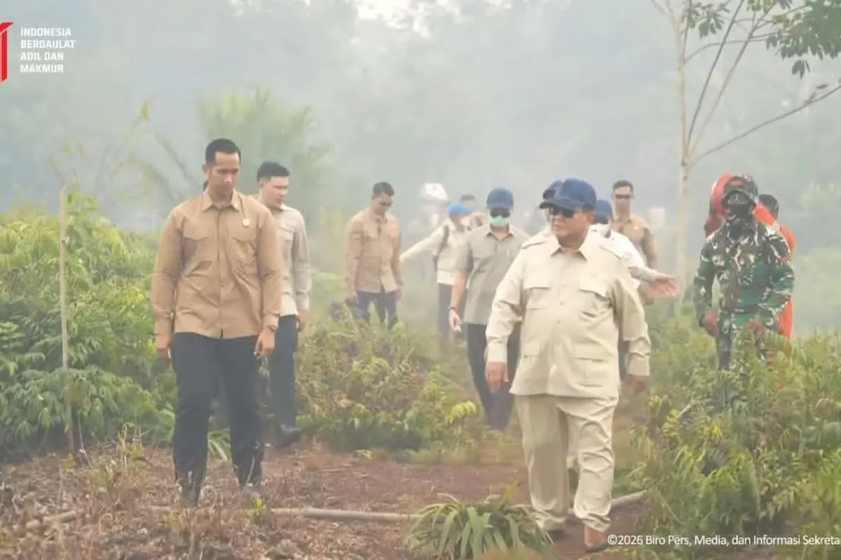 Kembali Viral, Cuitan Lama Prabowo Soal Kabut Asap Tahun 2015 Disandingkan dengan Kondisi Karhutla Sekarang