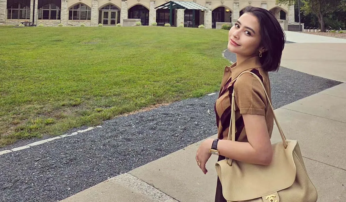 Prilly Latuconsina Napak Tilas ke Kampus Omara Esteghlal di Minnesota, Sampai Kepengin Kuliah Lagi