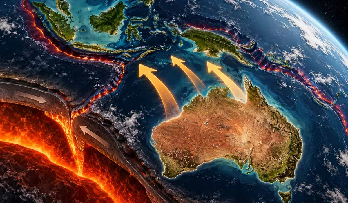 Setiap Tahun, Benua Australia Bergerak 7 Cm Mendekati Indonesia. Ini Alasannya