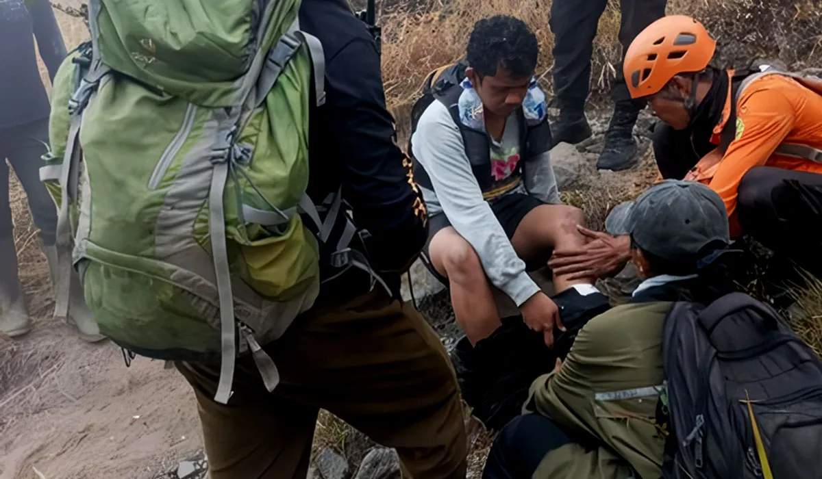 2 Pendaki Tersesat di Gunung Agung Ditemukan Selamat di Jurang, Ternyata Nyasar Bukan Terjatuh