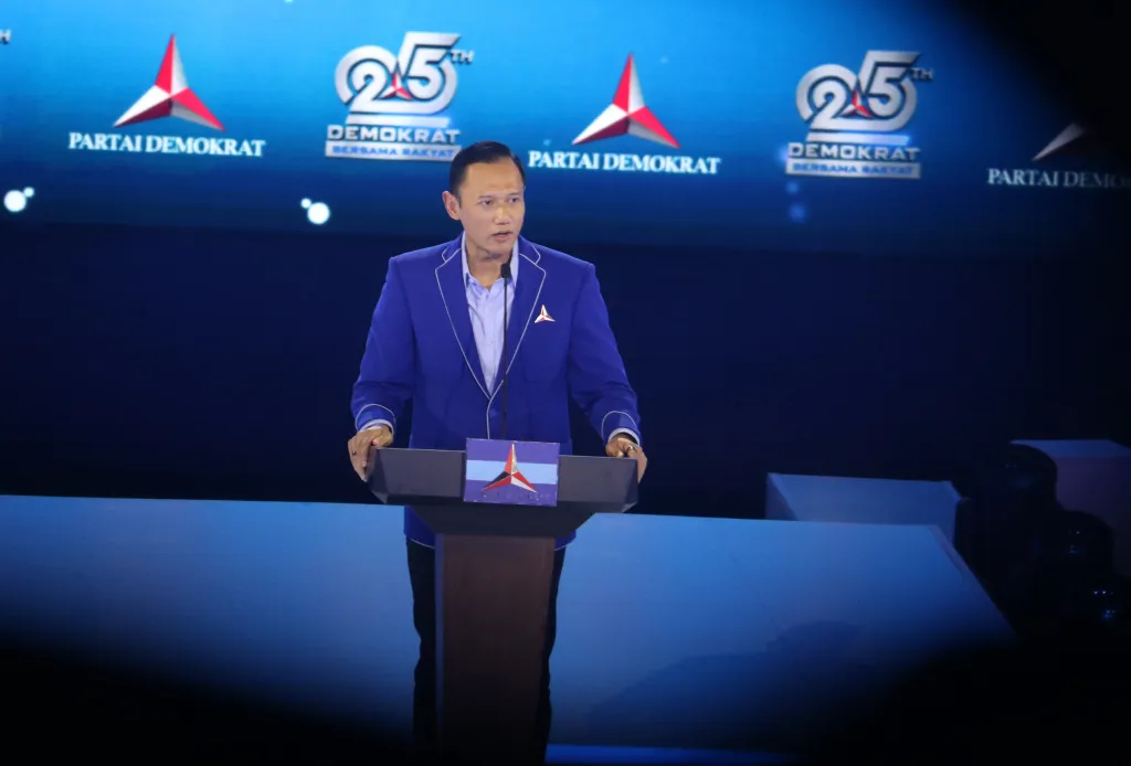 AHY Rayakan 25 Tahun Demokrat, tapi Banyak Kursi Ketum Partai yang Kosong